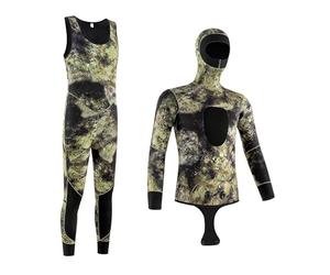 Elaineeu Muta da uomo 3 mm 5 mm muta per adulti da surf muta da uomo muta completa per immersioni subacquee muta a corpo intero per donne e uomini (5 mm, M)