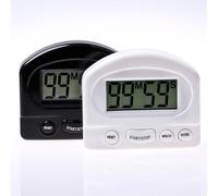 Elalove 2 timer da cucina magnetico con cronometro, 99 minuti, 59 secondi, timer digitale per cucinare, timer per bambini, per scuola, ufficio, sport, cura della pelle, tempo libero, volume regolabile