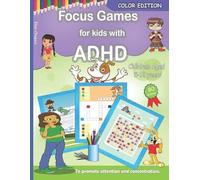 Elan Chapez Focus Games For Kids With ADHD (Tascabile)