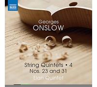 Elan Quintet – Georges Onslow: Quintetti per archi n. 23 e 31 – CD – NAXOS