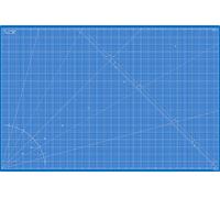 Elan Tappetino da Taglio 100x150 CM Blu, Piano da Taglio, Tappetino Autorigenerante a 5 Strati, Tappeto Antitaglio PVC Riciclato, Cutting Mat