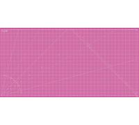 Elan Tappetino da Taglio 100x200 CM Rosa, Piano da Taglio, Tappetino Autorigenerante a 5 Strati, Tappeto Antitaglio PVC Riciclato, Cutting Mat