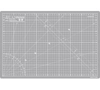Elan Tappetino da Taglio A3 Grigio, Piano da Taglio 30x44 cm, Tappetino Autorigenerante a 5 Strati, Tappeto Antitaglio PVC Riciclato, Cutting Mat A3