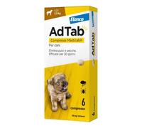 Elanco AdTab 6 Compresse per Cane → Antiparassitario per Cani da 1,3 a 2,5 Kg