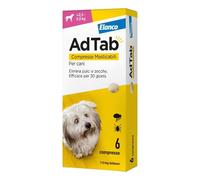 Elanco AdTab 6 Compresse per Cane → Antiparassitario per Cani da 2,5 a 5,5 Kg