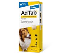 Elanco AdTab 6 Compresse per Cane → Antiparassitario per Cani da 22 a 45 Kg