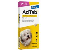 Adtab Per Cani Da 2,5 A 5,5Kg 3 Compresse Masticabili 112 Mg