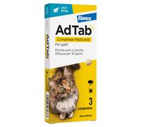 Elanco AdTab compresse masticabili per gatti 2-8 kg - 3 compresse (48 mg)