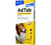 Elanco ANTIPARASSITARIO COMPRESSA MASTICABILE AdTab x cani 22÷45 kg. (cf. 3 c...