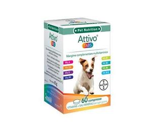 Elanco ATTIVO TABS ASTUCCIO DA 60 COMPRESSE ALTAMENTE APPETIBILI