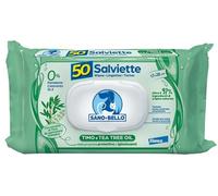 Elanco SANO E BELLO SALVIETTE DETERGENTI TIMO & TEA TREE OIL 50 PEZZI