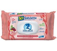 Elanco SANO E BELLO SALVIETTE DETERGENTI ZENZERO INCENSO & UVA ROSSA 50 PEZZI