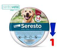 Elanco SERESTO CANE Oltre 8 kg| Collare Antiparassitario per CANI Medio - Grandi