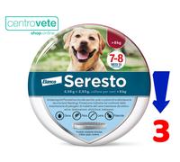 Elanco SERESTO CANE Oltre 8 kg| Collare Antiparassitario per CANI Medio - Grandi