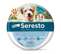 Elanco Seresto Collare Antiparassitario per Cani Fino a 8 kg - Elanco Seresto Collare Antiparassitario per Cani Fino a 8 kg - Confezione Da 1 Collare