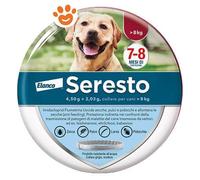 Elanco Seresto Collare Antiparassitario per Cani Oltre 8 kg - Elanco Seresto Collare Antiparassitario per Cani Oltre 8 kg - Confezione Da 1 Collare