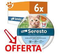 Elanco Seresto Collare Antiparassitario per Gatti - Elanco Seresto Collare Antiparassitario per Gatti - Offerta [PREZZO A CONFEZIONE] Quantità minima 6 Confezioni