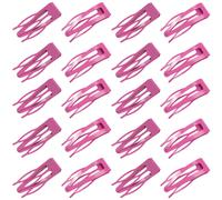 ELANE 20 PC Clip per capelli a scatto in metallo per donne clip per capelli Barrette Clip per capelli a doppia presa piccoli peli piccoli percorsi pe