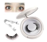 Elara Craft Magnetic Eyelashes with Applicator, Reusable Eyelashes Magnetic Lashes, Natural Look (#05)