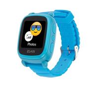 Elari 2G SmartWatch per Bambini Orologio GPS Bambini Localizzatore per ragazzi e ragazze, audio chiamate bidirezionali, chat vocale, SOS, giochi - KidPhone 2 (Blu)