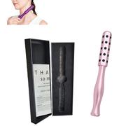 Elarique Glow Sculpting, Beauty Roller, Uplift Facial Massaging Beauty Tool, Cooling & Sculpting, Portable, Germanium Stones Face Tool, For Up Lifting And Skin Care (pink)