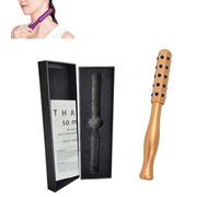 Elarique Glow Sculpting, Beauty Roller, Uplift Facial Massaging Beauty Tool, Cooling & Sculpting, Portable, Germanium Stones Face Tool, For Up Lifting And Skin Care (gold)