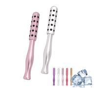 Elarique Glow Sculpting - Beauty Roller, Uplift Facial Massaging Beauty Tool, Elarique Face Roller, Facelift Pro Rollers, Facelift Pro Roller, Massage Face Tool, for Skincare (Silver+Pink)
