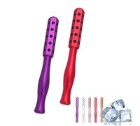 Elarique Glow Sculpting - Beauty Roller, Uplift Facial Massaging Beauty Tool, Elarique Face Roller, Facelift Pro Rollers, Facelift Pro Roller, Massage Face Tool, for Skincare (Red+Purple)
