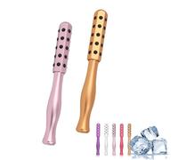 Elarique Glow Sculpting - Beauty Roller, Uplift Facial Massaging Beauty Tool, Elarique Face Roller, Facelift Pro Rollers, Facelift Pro Roller, Massage Face Tool, for Skincare (Gold+Pink)
