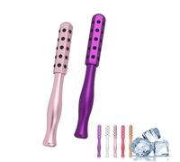 Elarique Glow Sculpting - Beauty Roller, Uplift Facial Massaging Beauty Tool, Elarique Face Roller, Facelift Pro Rollers, Facelift Pro Roller, Massage Face Tool, for Skincare (Pink+Purple)