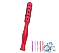 Elarique Glow Sculpting - Beauty Roller, Uplift Facial Massaging Beauty Tool, Elarique Face Roller, Facelift Pro Rollers, Facelift Pro Roller, Massage Face Tool, for Skincare (Red)