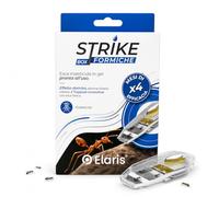ELARIS | Insetticida Formiche - 3 Trappole con Esca in Gel Anti Formiche - Azione Eradicante sulla Colonia e sul Nido con Imidacloprid - Protezione Fino a 4 Mesi - Uso Interno ed Esterno