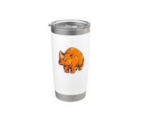 Elasmotherium Kawaii Bicchiere termico in acciaio inox doppia parete