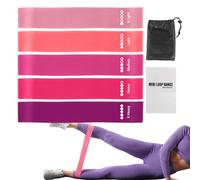 Elastic Bands - Exercise Belt for Home Training, Durable Resistance Strap with Flexible Pull for Sports, Yoga, Pilates, Gym, Fitness, Indoors, Outdoors, Butt Workout, Men, Women