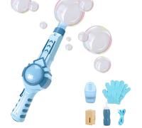 Elastic Bubble Fog Wand, Bubble Wands, Giant Bubble Wand for Kids Bulk, Blower Elastic Smoke Machine, Machine for Parties (Blue)