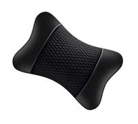 Elastic Car Pillow - Breathable Car Headrest, 30x19x11cm Cervical Pillows with Adjustable Strap, Leather PP Polyester Cars Headrest Pillow for Travel, Travel Pillows for Cars, Seat Cushions