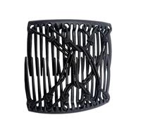 Elastic Comb Clip - Magic Vintage Comb Clip, Double Combs Haair Cllip For Bun Low Ponytail Hair, Creative Bun Maker Accessories For Women Girls Hair Styling Tool Fitting Variety Of Activitie