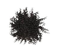 Elastic Hair Bun Hair Scrunchie Afro Hairtie Fibra Sintetica Fascia per Capelli Per Donne Ragazze Vita Quotidiana Stile Breve