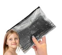 Elastic Hair Ties - Rubber 1.6cm Diameter | 1000pcs Black Kids Hair Bands | Mini Strong Tensile Hairs Rubber Bands For Girls Children No Damage Haïr Styling Rubbers B́ands.