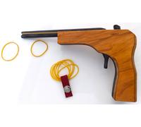 Elastic Launch lancia elastici in legno ulivo | Handmade Italia con bersagli