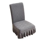 Elastic Parson Chair Covers - Removable Seat Protector | Soft Washable Chair Covers with Stretch Fabric, Anti-Crease Slipcover with Secure Fit, Furniture Cover for Holiday Events Special Occasions