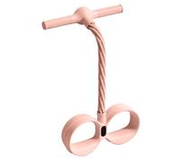 Elastic Resistance Bands - 6 Tube Elastic With Handle, Multifunction Pedal Band | Foot Sit Up Pull Tension Rope For Women Abdomen Waist Arm Leg Yoga Pilates Home Gym Workout Fitness Stretching