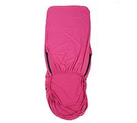 Elastic Stretchable Fabric Chair Seat Cover Protector Soft Comfortable Durable Office Computer Chair Cover for Home Office Workstation Polyester Gray Rose Red Blue Black (Rosa Rossa)