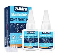 Elastic String Kont Fixing Drip 70g - Colla trasparente per braccialetti che fissa perfettamente il filo elastico alle perline in argilla; forniture per la creazione di gioielli