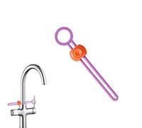 Elastic Tap Lock, Silicone Safety Stopper for Childproof Water Control Gear | Rotation Barrier Flexible Grip Shield, Limits Accidental Use During Kitchen Bathroom Routines WithoutToddler Interference On