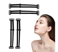 ElasticFace - Fascia per il lifting facciale con clip, invisibile, regolabile, per sollevare le palpebre, da donna, traspirante, elastica, con clip, per dimagrire il viso