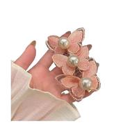 Elastici a Spirale per Capelli 2 pz Elastico Filo Telefonico Legami Dei Capelli Delle Ragazze Donne Farfalla Fasce for A Spirale Bobina di Gomma Coda Cavallo Testa Corda Accessori for(Pink)
