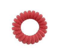 Elastici a Spirale per Capelli 5 pz/pacco Velluto Bobina del Telefono Fasce for Capelli Delle Donne A Spirale Legami Dei Ragazze Anelli Corda di Colore Solido Accessori for Scrunchy(Pink)
