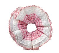 Elastici alla moda per le donne a doppio strato grandi elastici per capelli francesi elastici per capelli elastici per capelli accessori per capelli morbidi e confortevoli