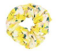 Elastici capelli 2PC Hair Scrunchies Cherry Blossom Elastic Floral Ponytail Holder For Women Accessories(Yellow)